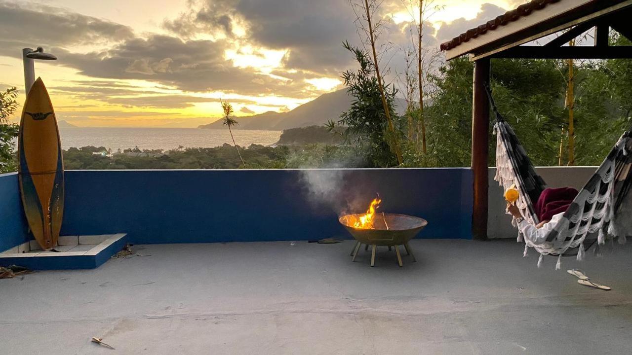 O Melhor Por Do Sol De Pauba! Casa Aconchegante. Villa Sao Sebastiao  Buitenkant foto